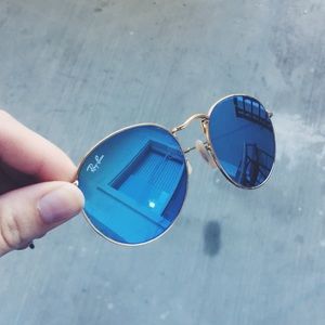 round metal ray bans